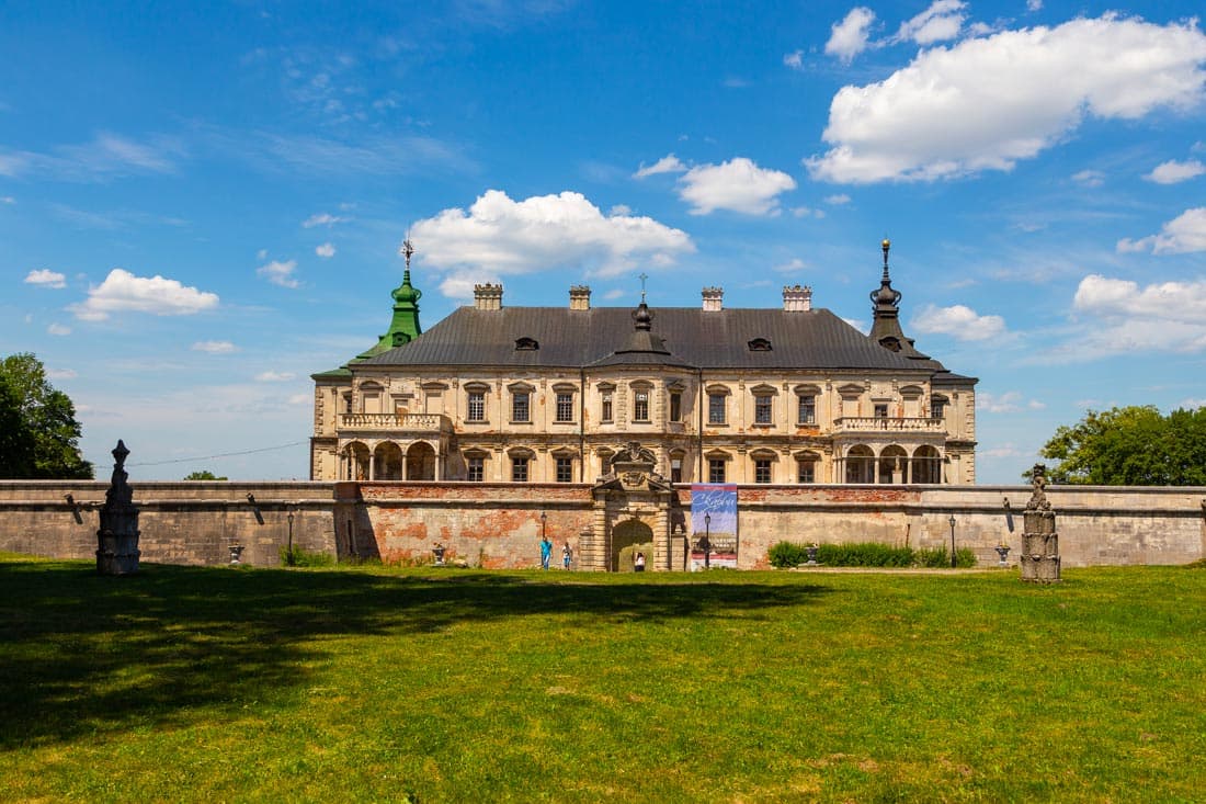 Château de Pidhirtsi en Galicie